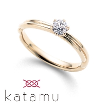 優しい色味が魅力！日本の和ブランドの婚約指輪【katamu】縁-えにし-