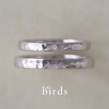 YUKA HOJO姉妹ブランド「birds バーズ」の結婚指輪