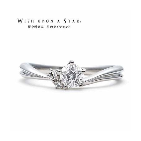 ＴＡＫＥＵＣＨＩ　ＢＲＩＤＡＬ:星のダイヤモンドが輝く【ウィッシュ アポン ア スター】の特別な婚約指輪