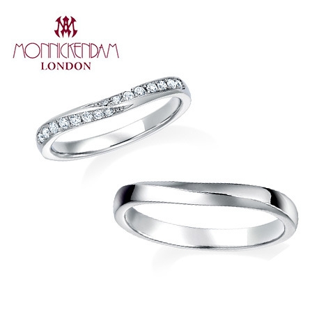 ＴＡＫＥＵＣＨＩ　ＢＲＩＤＡＬ:イギリスのダイヤモンド専門ブランド「モニッケンダム」が手掛ける結婚指輪