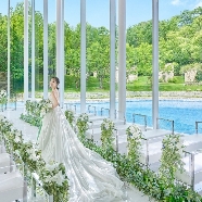 ララシャンス　博多の森：最大2万ギフト[挙式全額OFF*170万]贅沢3万円試食×水辺チャペル
