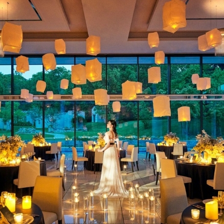 ララシャンス　博多の森：最大2万ギフト[挙式全額OFF*170万]贅沢3万円試食×水辺チャペル