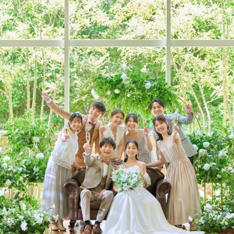 ララシャンス　博多の森：【初めて見学おすすめ】森と水のチャペル*3万試食*Wedding相談会
