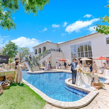 キャナルサイド　ララシャンス：【15大120万優待＆ギフト券付】緑溢れるチャペル×3万コース試食