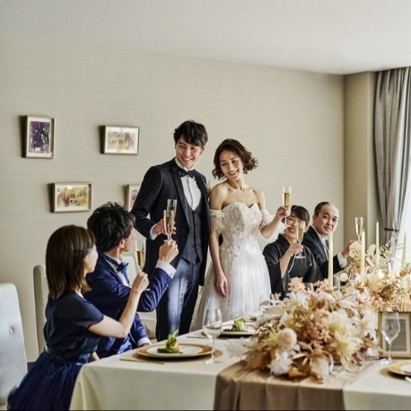 キャナルサイド　ララシャンス：【挙式のみもOK】家族婚＆内輪婚相談会×贅沢コース無料試食