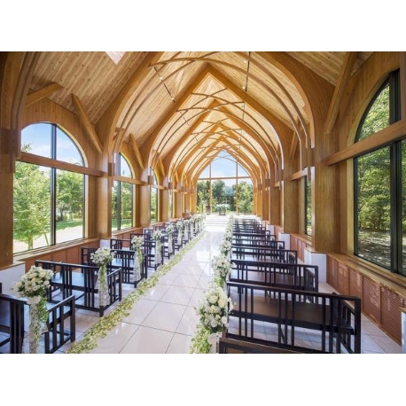 ララシャンス いわき：＼選べる2つ／県内唯一の木＆最大級の白亜チャペル見学会*