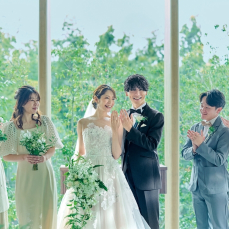 WeGreen RESORT：＼金曜PREMIUM／森チャペル×自然の新会場*5品試食&Suite宿泊4万