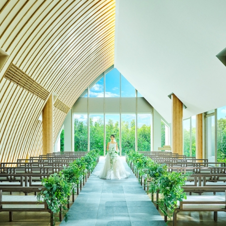 WeGreen RESORT：先着5組《ギフト券1万円付き》熊本の森チャペル×最旬ドレス試着