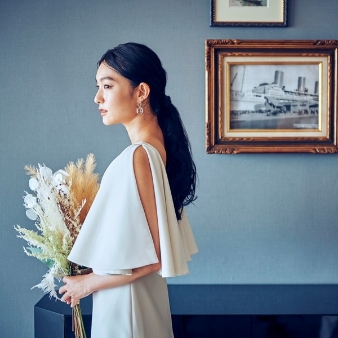 神戸メリケンパークオリエンタルホテル：＜花嫁体験*宿泊券&ドレス優待＞ブランドドレス試着×挙式体験