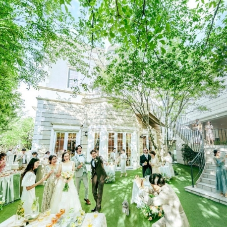 赤坂 アプローズスクエア迎賓館：【ガーデン挙式を検討の方へ】貸切ガーデン＆プレパーティ―体験