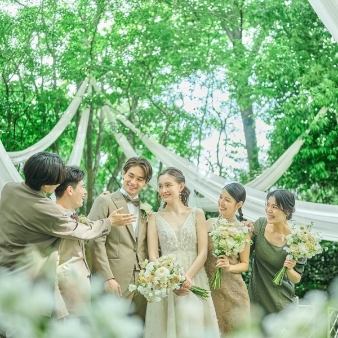 結婚式場：【年イチ限定*20大優待】都心の森*貸切ガーデンW体験◎贅沢試食