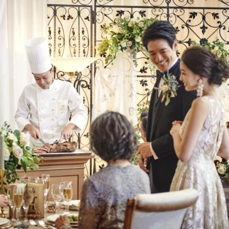 東京アフロディテ：【挙式＆会食】20名101万◆気兼ねなく過ごす貸切少人数婚×試食