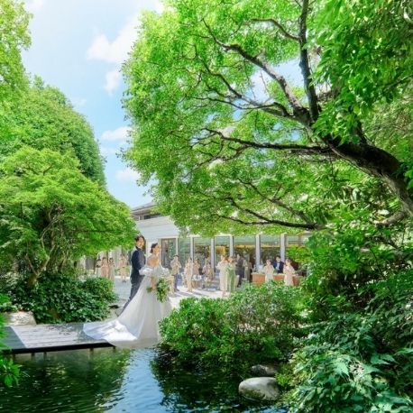 白金迎賓館 アートグレイスクラブ：【連休限定/年1BIG】緑×光のガーデン体験＜130万特典＆美食付＞