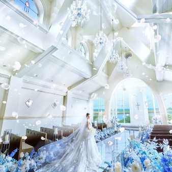 結婚式場：◆月イチBIG*160万優待＆カフェ券1万◆憧れ大聖堂＊ドレス試着♪