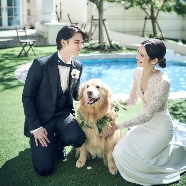 アートグレイス ウエディングコースト 大阪：【ペットと一緒の結婚式】大切な家族も一緒の結婚式をご提案**
