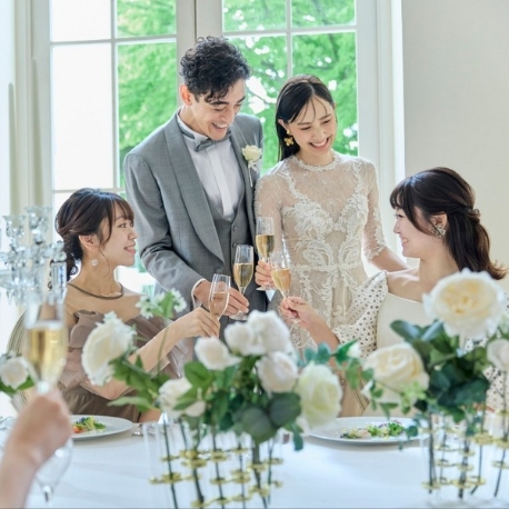 アートグレイス フォレスト迎賓館：豪華コース試食付【少人数向け】6名～OKの挙式＆会食プラン誕生
