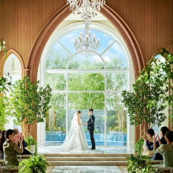 結婚式場：☆2026年OPEN☆緑と水の感動チャペル体験×絶品国産牛フィレ試食