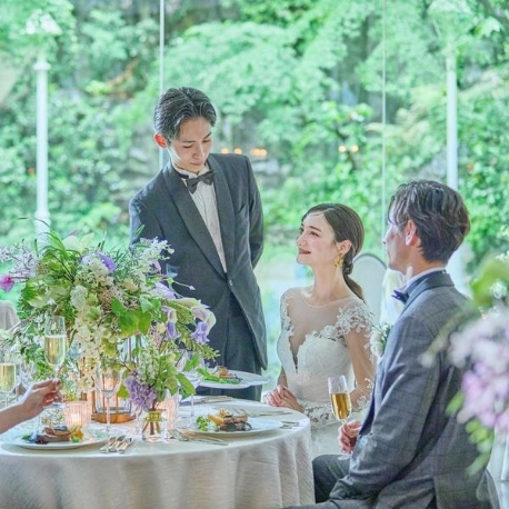 アプローズスクエア 東京迎賓館：【40名までの少人数向け】家族・親族と過ごす温かなパーティ体験