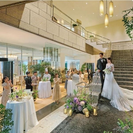 アプローズスクエア 東京迎賓館：組数限定【憧れ花嫁体験】花嫁人気No1ドレス試着＆階段入場