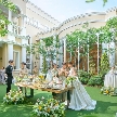 結婚式場：＼緑×光溢れる貸切邸宅／豪華試食＆ガーデンW*おもてなし体験
