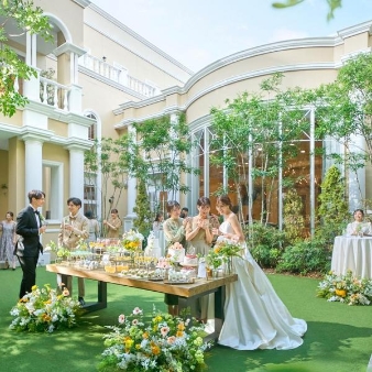 結婚式場：＼緑×光溢れる貸切邸宅／豪華試食＆ガーデンW*おもてなし体験