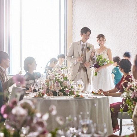 横浜ベイシェラトン ホテル＆タワーズ：【少人数婚のお2人】スペシャリテ試食×感動のホテル挙式体験