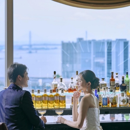 横浜ベイシェラトン ホテル＆タワーズ：【少人数婚のお2人】スペシャリテ試食×感動のホテル挙式体験
