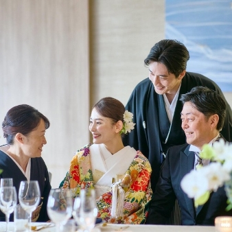 結婚式場：【少人数婚のお2人】スペシャリテ試食×感動のホテル挙式体験