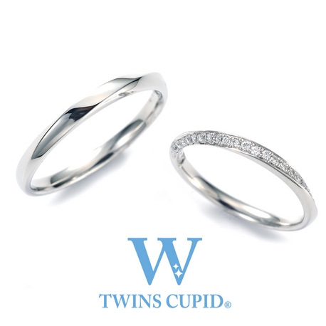 PURE WHITE小倉・大分（ピュアホワイト）:ふたりを結ぶ双子ダイヤはVVSクラス！
