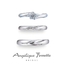 アンジェリック　フォセッテ　ブライダル:【お手頃なのに本格品質】５本爪セッティングでダイヤが星の形に見える人気デザイン！