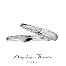 アンジェリック　フォセッテ　ブライダル_【購入後の追加アレンジで思い出を刻める】おしゃれに使える結婚指輪！