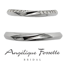 アンジェリック　フォセッテ　ブライダル:ふたりの未来が輝かしいものであるように、と願いが込められたマリッジリング。