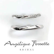 アンジェリック　フォセッテ　ブライダル:ふたりの未来が輝かしいものであるように、と願いが込められたマリッジリング。