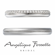 アンジェリック　フォセッテ　ブライダル:気になったら右下のクリップを押してね♪華やかで重厚感のある結婚指輪