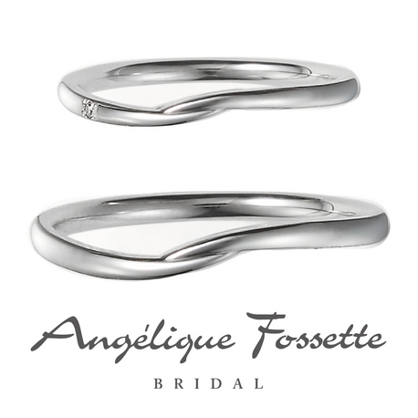 アンジェリック　フォセッテ　ブライダル:【2本で10万円】お互いにいつまでも一番輝く存在でいよう、と意味が込められた指輪