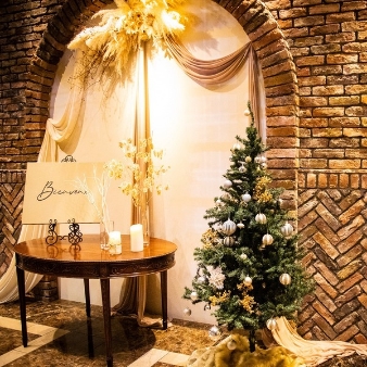 ザ・グリーンカーメル（Ｔｈｅ　Ｇｒｅｅｎ　Ｃａｒｍｅｌ）：★クリスマス限定★フルコース特別試食券×ドレス等豪華成約特典