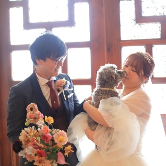 ザ・グリーンカーメル（Ｔｈｅ　Ｇｒｅｅｎ　Ｃａｒｍｅｌ）:ガーデン＆貸切一軒家だから叶う【愛犬・ペットと一緒のウェディング】