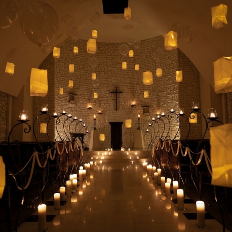 ザ・グリーンカーメル（Ｔｈｅ　Ｇｒｅｅｎ　Ｃａｒｍｅｌ）：【感動体験】キャンドル灯る教会×緑*光溢れる会場見学相談会