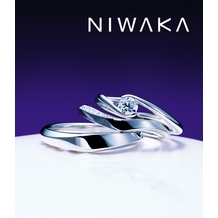 Ｌ　Ｓａｋａｅ（エルサカエ）:NIWAKA（にわか）　結婚指輪【水鏡】～みずかがみ～