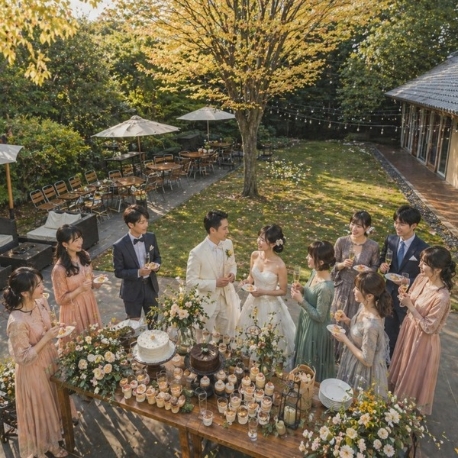 The Private Garden FURIAN 山ノ上迎賓館：＜和と洋結婚式体験＞25大138万特典＆ガーデン演出＆3.3万試食会