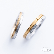 SUNDANCE　BRIDAL:【オーダーメイド結婚指輪】アンティークな艶消しがスタイルを選ばない