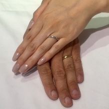 SUNDANCE　BRIDAL:【オーダーメイド結婚指輪】槌目加工で肌馴染みが良いクラフトリング