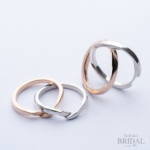 SUNDANCE　BRIDAL:【オーダーメイド結婚指輪】シンプルに遊び心を加えて