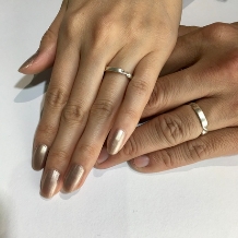 SUNDANCE　BRIDAL:【オーダーメイド結婚指輪】ホワイトゴールドの二つのツイスト
