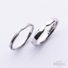 SUNDANCE　BRIDAL:【オーダーメイド結婚指輪】∞のマークをデザインに落とし込んだマリッジ