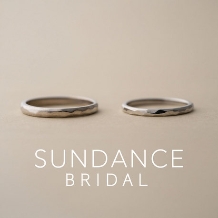 SUNDANCE　BRIDAL:『Gleam』ふたりをつつむ輝き、これからもつづく。