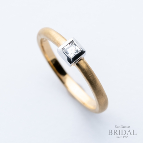 SUNDANCE　BRIDAL:【オーダーメイド婚約指輪】大人のモード感漂うリング