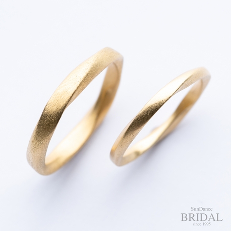 オーダーメイド結婚指輪 ねじりのラインが美しいデザイン Sundance Bridal ゼクシィ
