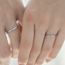 ４℃　ＢＲＩＤＡＬ（ヨンドシーブライダル）:【アクアリリー】ーありのままの美しさー　結婚指輪