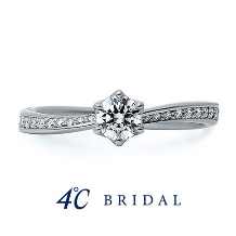４℃　ＢＲＩＤＡＬ（ヨンドシーブライダル）:【アクアリリー】 ーありのままの美しさー　婚約指輪